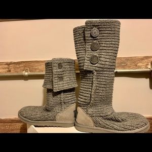 Cable Knit UGG boots